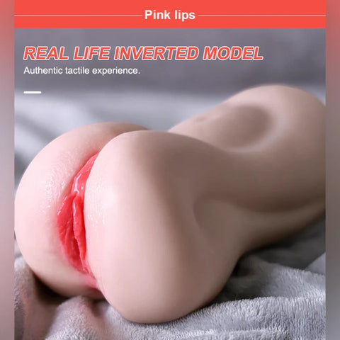 P45-Soft and textured fake pussy toys