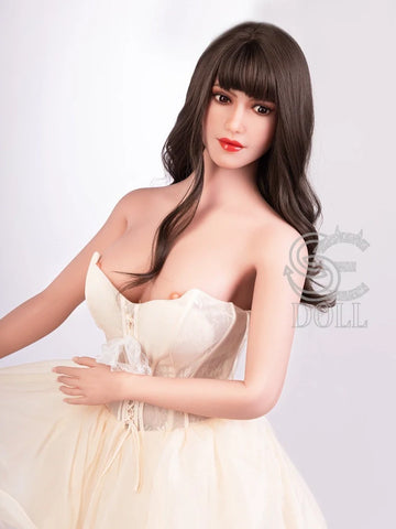 F966-163cm-37kg E Cup TPE Giovane Europea Realistica Nuda Donna Cazzo Del｜SE Doll