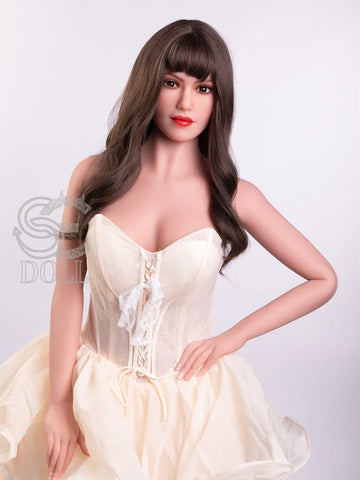 F966-163cm-37kg E Cup TPE Giovane Europea Realistica Nuda Donna Cazzo Del｜SE Doll