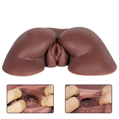 546 (4lb) Lightweight Black Ass Sex Doll Torso&amp;Sex Toy For Men 