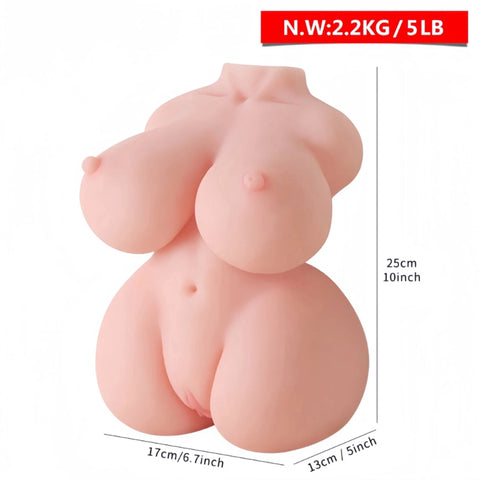 640(5lb/10inch)-Mini Sex Torso｜Men's Masturbator Sex Toys 