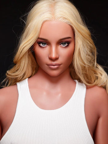 F683—170cm(36.2kg) Lara Premium Bionda con grandi tette Miglior bambola in silicone a grandezza naturale per sesso, bambola d'amorel|Zelex Doll