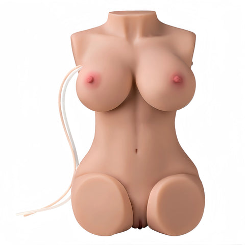 T661-(6kg) Mini busto di bambola del sesso | Vibrazione e aspirazione