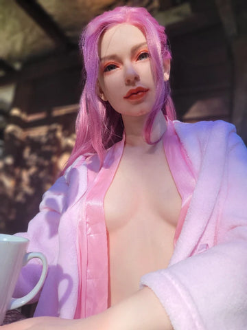 F4001-171cm Bambola sessuale in silicone con petto piatto e coppa｜Starpery Doll