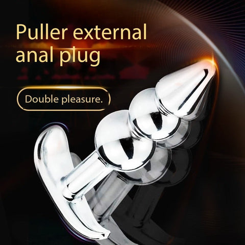 D038- Bead Metal Anal Plug  Sex Toys For Women