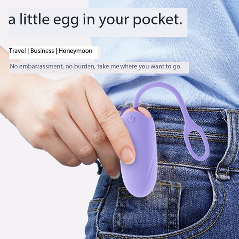 D042- APP applet wireless remote control vibrating egg for women