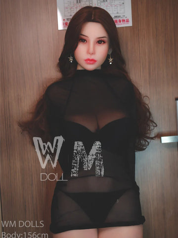 F1999- 156cm-39.5kg H Cup Bambola asiatica del sesso in TPE丨WM Doll