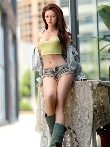 F1716-171cm Bambola sexy in silicone con una tazza｜Starpery Doll