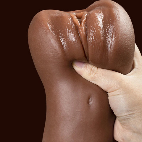 P49-Pussy Fake Tan Skin Color—16cm