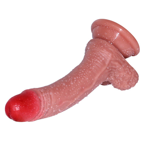 D001 (7.5'')male torso shaped silicone dildo |qukoukou