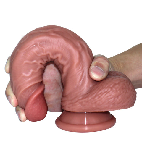 D003 (22cm)dildo grande in silicone per torso maschile