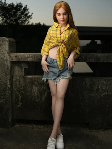 F1585-169cm Bambola sessuale in silicone sottile C Cup Daisy｜Starpery Doll