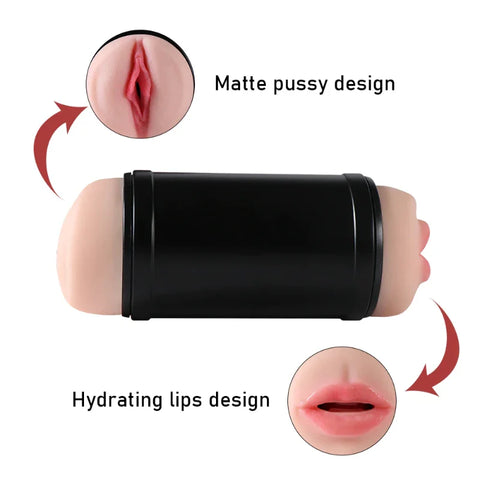 906- Matte Pussy And Hydrating Lip Desing-Male Masturbator (The Product Warehouse Is Temporarily Out Of Stock. After The Order Is Successfully Placed, The Delivery Time Will Take 7-15 Days) 
