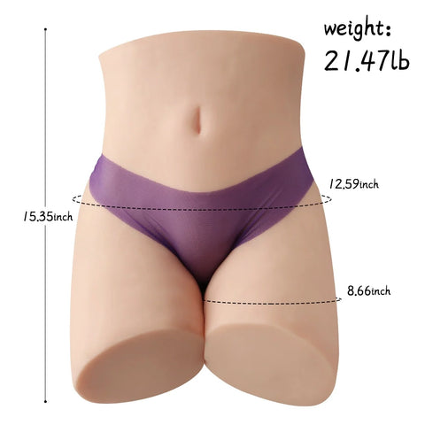 A505 (9.7kg)Bambola del sesso del busto del a grandezza naturale femminile perfetta