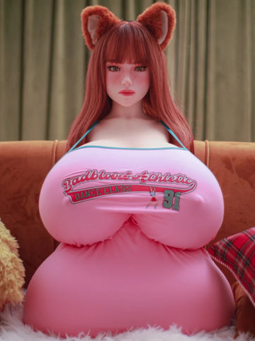 T709-(86lb) Grace BBW Sex Doll Torso with Huge Breast|Silicone Head Torso Pro