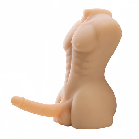 T557 Sex Doll Torso Dildo con Pene e Torso Giocattolo Sessuale per Donne | JLY