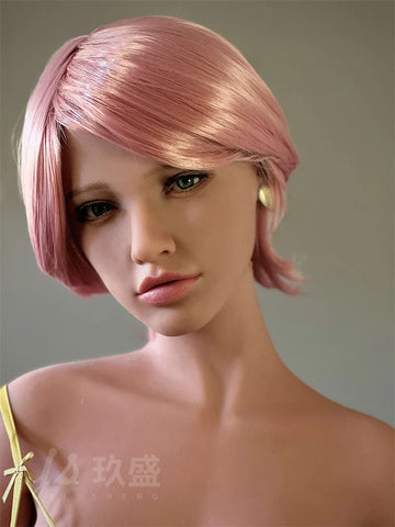 F607—Demi150cm Lifelike TPE Pink Hair D Cup Anime Sex Doll|Jiusheng Doll