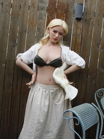 F1721-156cm Bambola sessuale in silicone bionda E Cup｜Starpery Doll