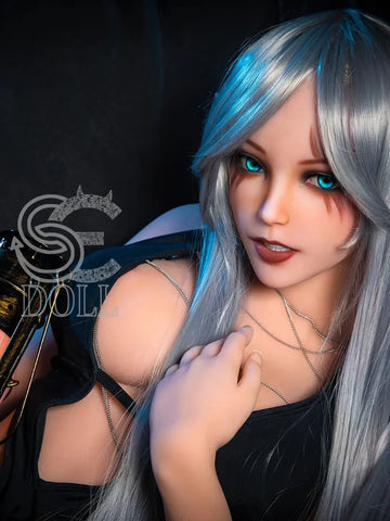 F361-150cm-27kg Elsa E Cup Fansty Scuro TPE Elfo Anime Del Sesso | SE Doll