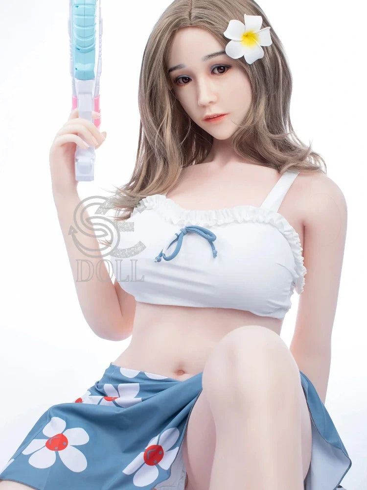 F899—160cm-27kg Celina C Cup Silicone Donna Asiatica Bambola dell'Amore Grande Culo | SE Doll