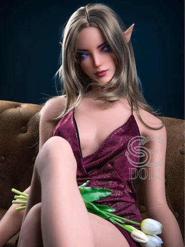 F3741-166cm-34.5kg Mallika C Cup TPE Fantasia Europea Elfo Sexy Anime Del Sesso|SE Doll