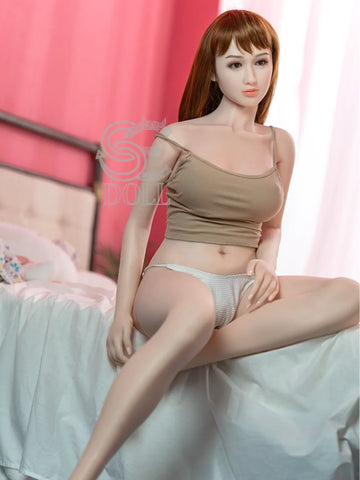 F889—160cm-27kg Sarah C Cup Silicone Donna Asiatica Culo Grande d'amore  | SE Doll