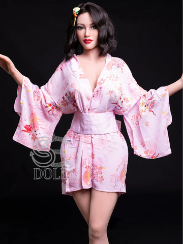 F3705-161cm-35kg Kikuchi F Cup TPE Giovane Kimono Asiatico  Donna d'amore ｜SE Doll