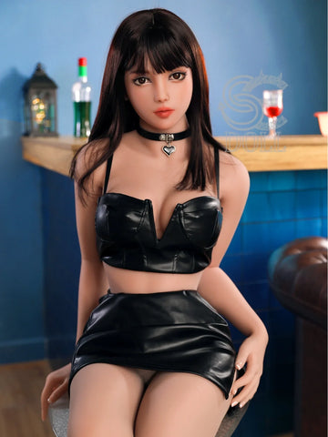 F3679—158cm-33.5kg Yuuki D Cup TPE Bruna Cinese Sexy Donna Del Sesso | SE Doll