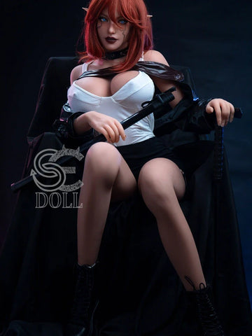 F915-161cm-35kg Luis F Cup TPE Sexy Fantasia Aliena Ragazza Diavolo Dell'amore｜SE Doll