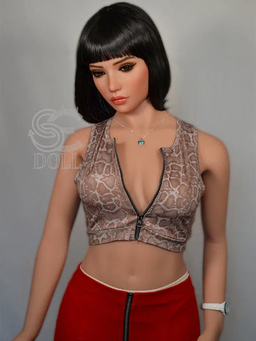 F940-163cm-37kg Sylvie E Cup TPE runette Latina Donna Matura Del Sesso｜SE Doll