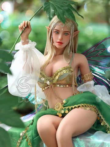 F936-163cm-37kg Luis E Cup TPE Giovane Bionda Fantasy Elfo Bambola Del Sesso｜SE Doll