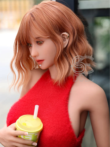 F3686-161cm-35kg Felicia F Cup TPE Vibrante Capelli Corti Sportivo d'amore｜SE Doll