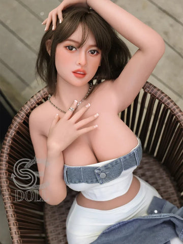 F2179- 161cm-35kg Luna F Cup TPE Bruna Cinese d'amore｜SE Doll