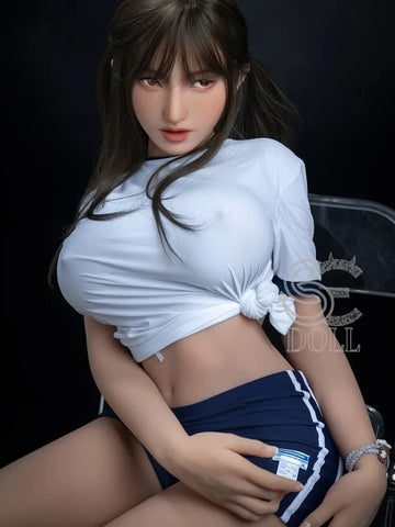 F2218—157cm-35kg Piper H Cup TPE Sexy Seno Grande Carina Bruna Cinese d'amore | SE Doll