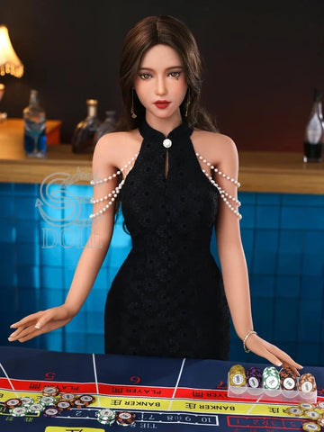 F2219-166cm-34.5kg Queena C Cup TPE Cheongsam Cina sexy Adulti Del Sesso | SE Doll