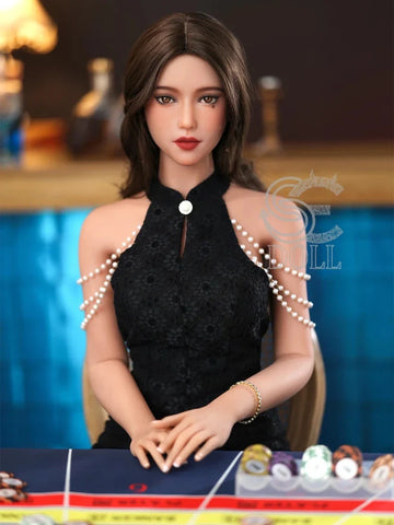 F2219-166cm-34.5kg Queena C Cup TPE Cheongsam Cina sexy Adulti Del Sesso | SE Doll