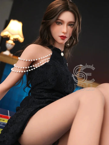 F2219-166cm-34.5kg Queena C Cup TPE Cheongsam Cina sexy Adulti Del Sesso | SE Doll