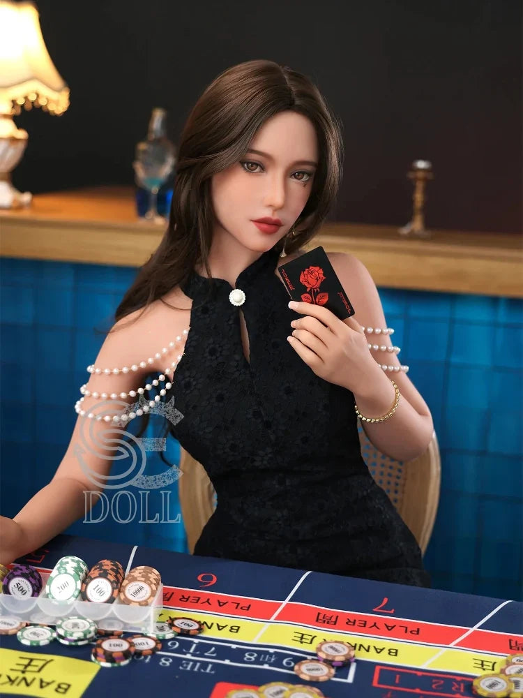 F2219-166cm-34.5kg Queena C Cup TPE Cheongsam Cina sexy Adulti Del Sesso | SE Doll