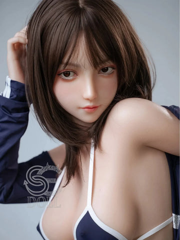 F3753-160cm-27kg Yuuki C Cup Silicone Pura Lolita Giovane Cinese Del Sesso | SE Doll