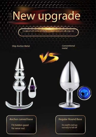 D038- Bead Metal Anal Plug  Sex Toys For Women