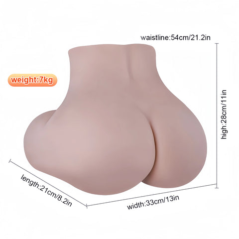 A681-(7kg)Torso di bambola del sesso con realistico sexy e reale