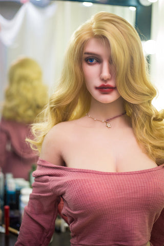 F139-162cm Monica Blonde silicone sex doll