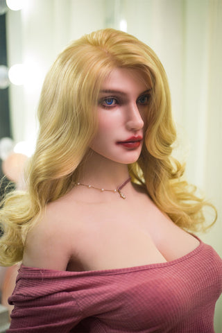 F139-162cm Monica Blonde silicone sex doll