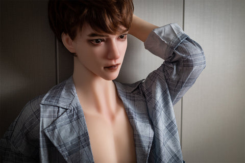 F111- Freddy K-pop Style Man 165cm Realistic Life-size Male Sex Doll 