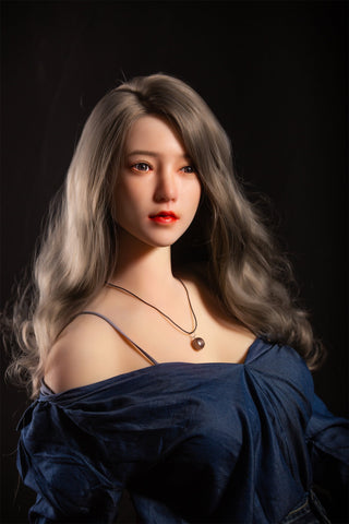 F144-170cm/5ft7 TPE Sex doll with silicone head