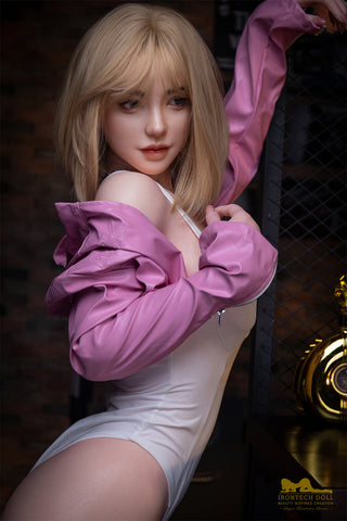 F1933K-169cm B Cup Lucy Magro Bambole sessuali in silicone｜Irontech Sex Doll