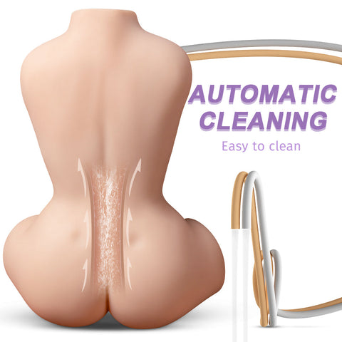 ▶️587-(18.74lbs)Fully Automatic Cleaning Sex Doll Torso 