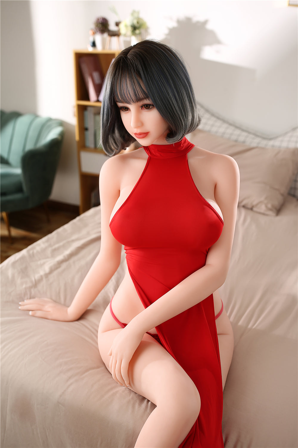 F1888K-165cm E Coppa Miki Bambola del sesso in TPE｜Irontech Sex Doll