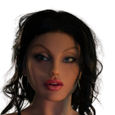 H086 WM Sex Doll Head|Upturned lips