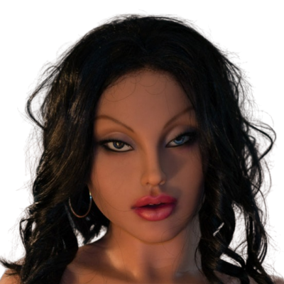 H086 WM Sex Doll Head|Upturned lips